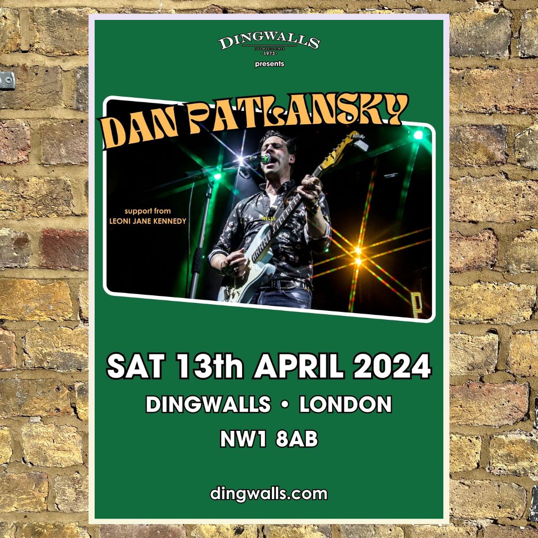 Dan Patlansky w/ support from Leoni Jane Kennedy – Dingwalls