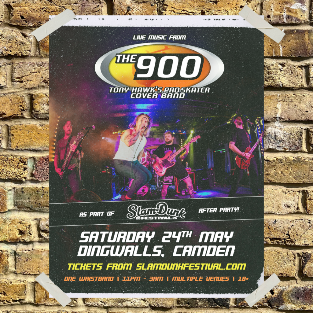 Tony Hawk's Pro Sakter Cover Band performing at Dingwall's 24th of May 2025.