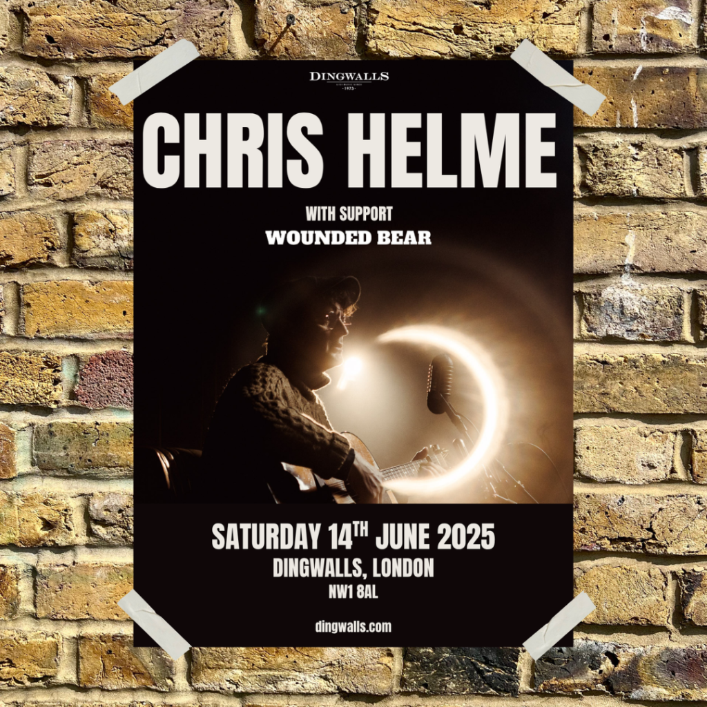 Chris Helme playing at Dingwalls on the 14th of June 2025.