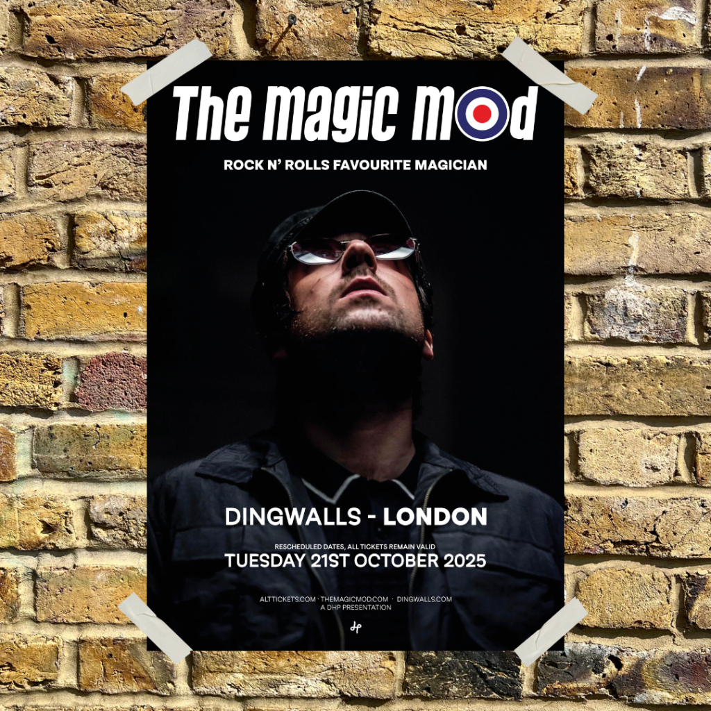 Magic Mod is playing at Dingwalls on Tuesday 21st of October 2025.