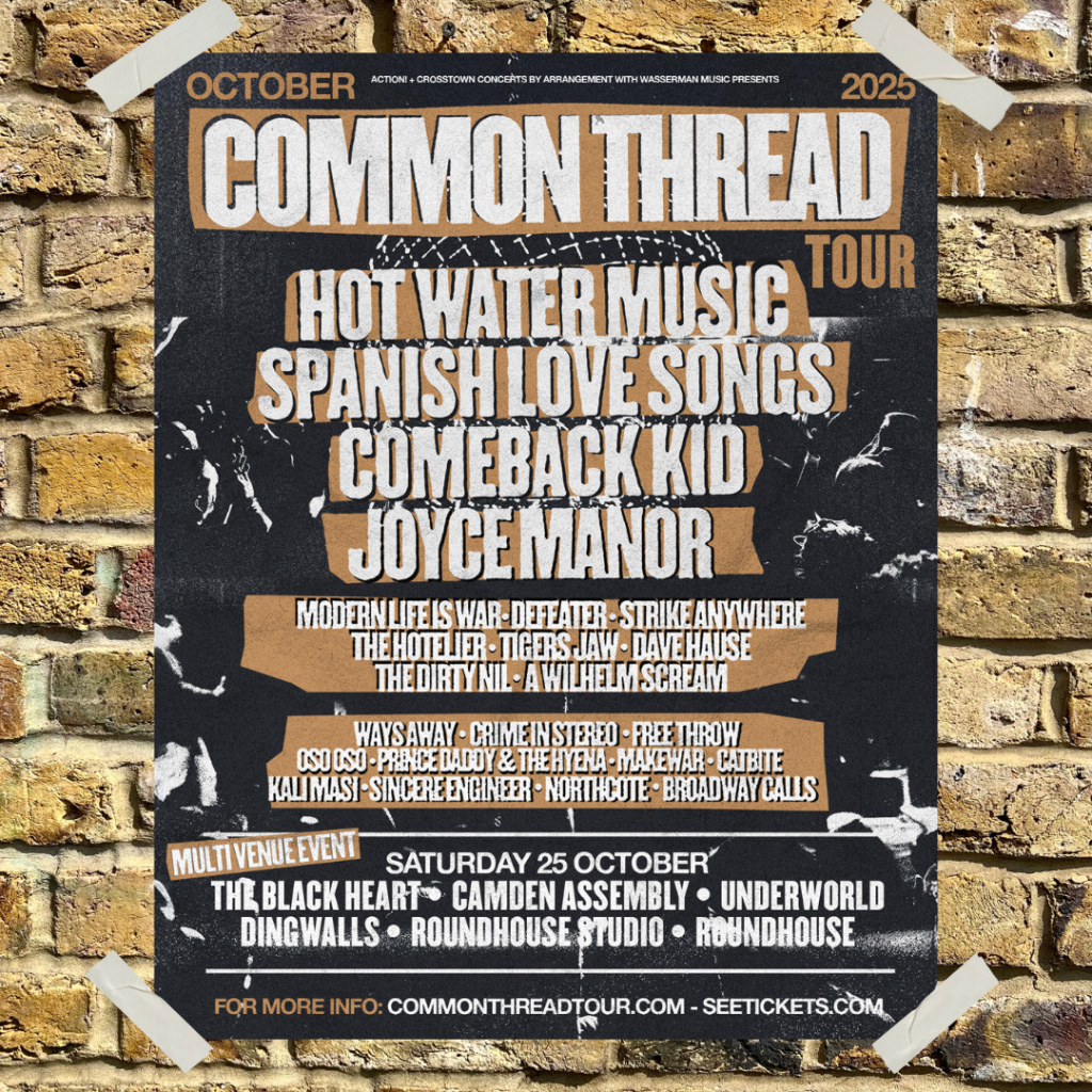 Common Thread is at Dingwalls on the 25th of October 2025.