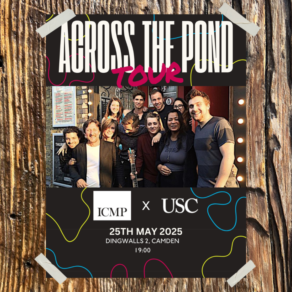 Across the Pond - ICMP and USC Collaboration Gig at Dingwalls 25th of May.