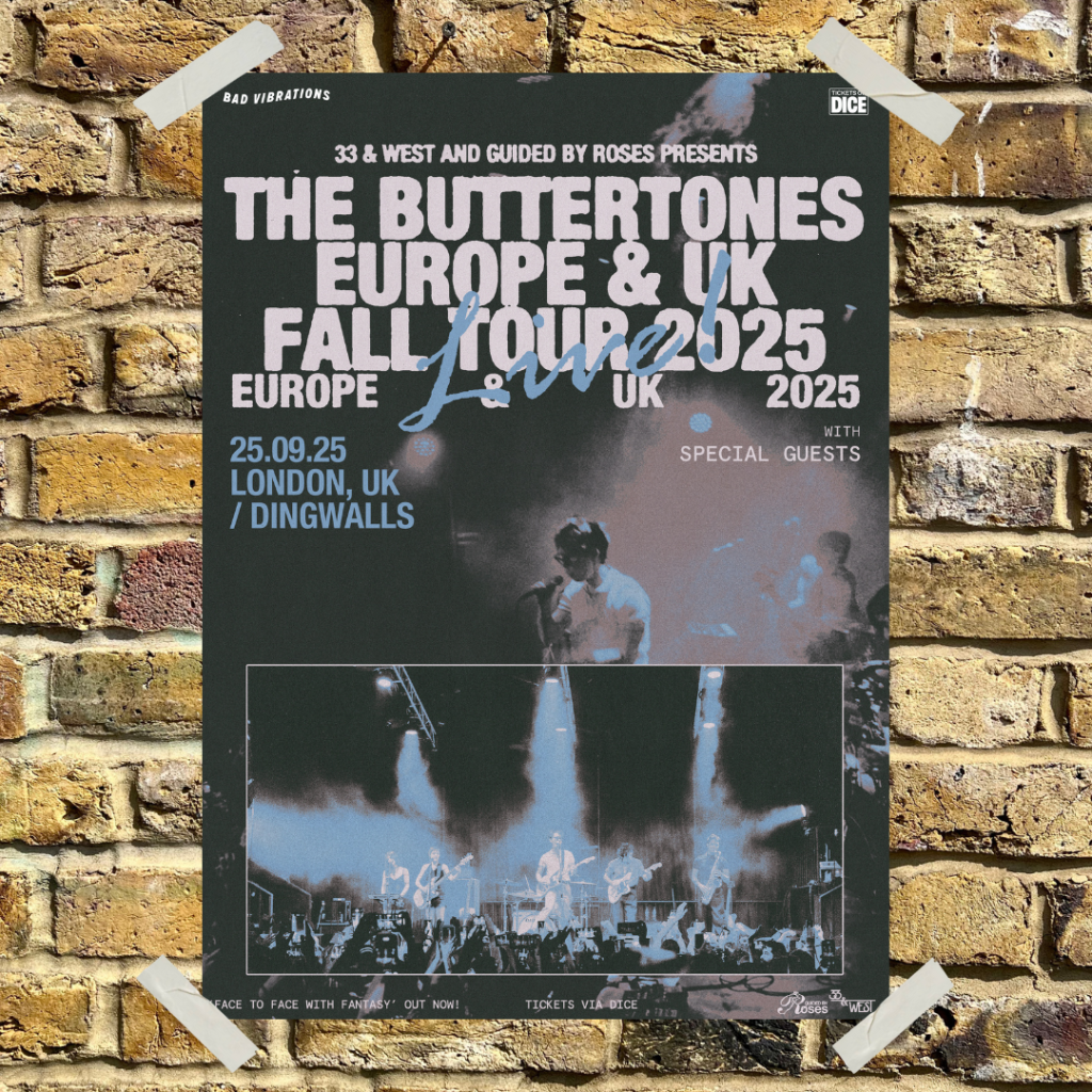 Buttertones playing at Dingwalls 25.09.25