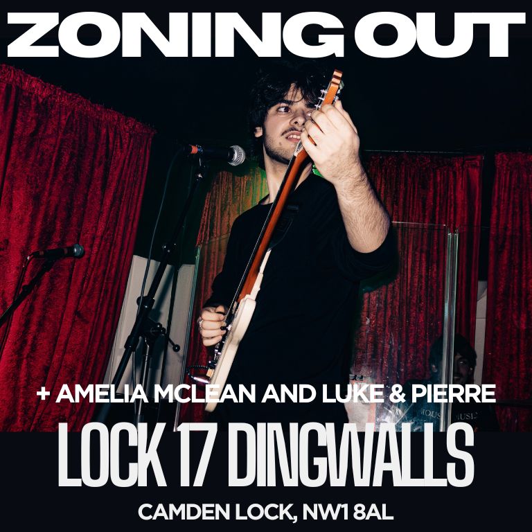 White and orange modern live music event instagram post (768 x 768 px)