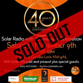 40th Main Flyer Sold Out