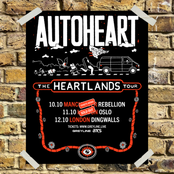 Autoheart playing at Dingwall's on 12th of October.
