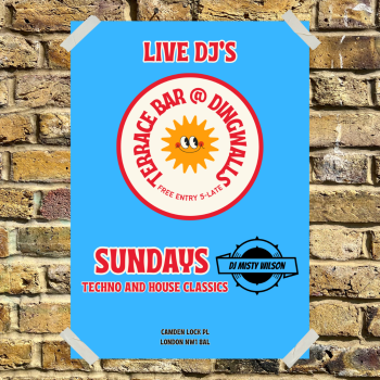 DJ Misty Wilson at Dingwalls on our terrace bar every Sunday!
