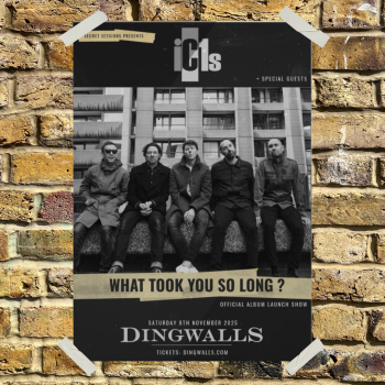 IC1'S playing at Dingwall's on the 8th of November 2025.